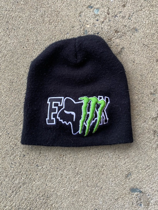 Fox Other - 00s Y2k Fox Racing x Monster Energy Beanie